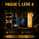 Kit 4 Perfumes Importados - Lattafa ASAD I 1Million I Sauvage I Bleu (100ml)