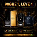 Kit 4 Perfumes Masculinos Importados (100ml cada um) - 1 million | 212 black | Invictus V| Bleu de Chanel