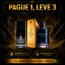 Kit 3 Perfumes Importados - Árabe Lattafa ASAD + 1 Million + Sauvage (100ml)