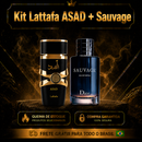 Kit 2 Perfumes Importados - Árabe Lattafa ASAD + Sauvage (100ml)